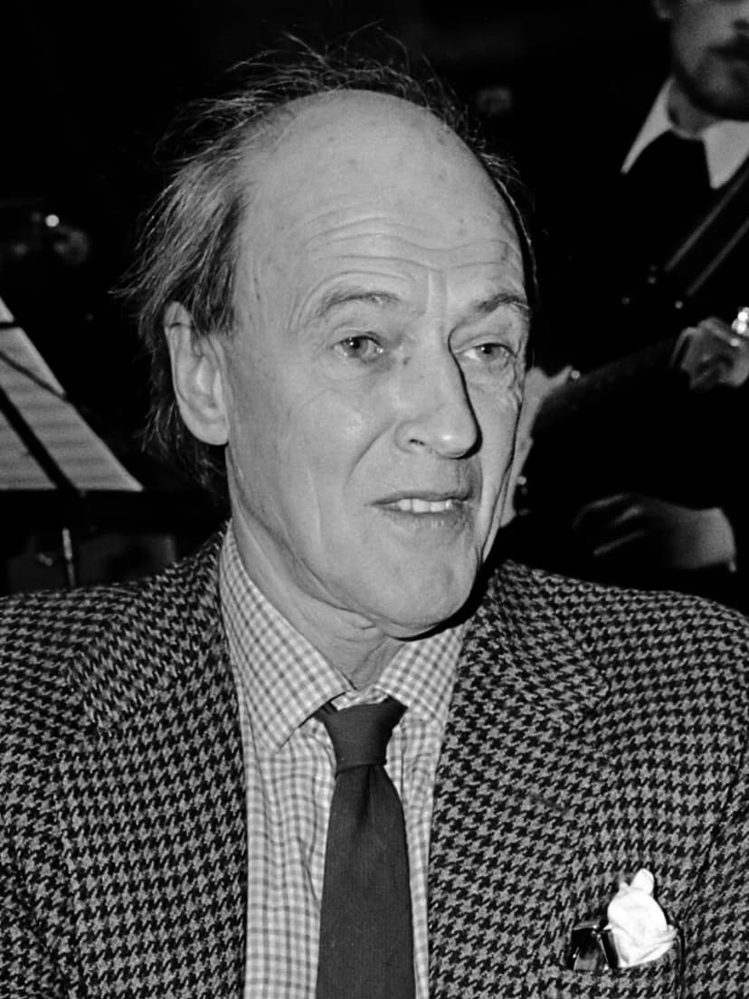 Fotografía de Roald Dahl