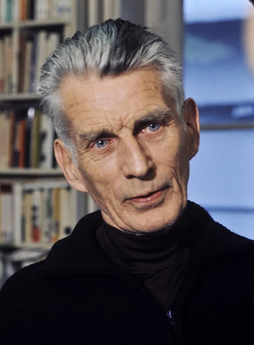 Fotografía de Samuel Beckett