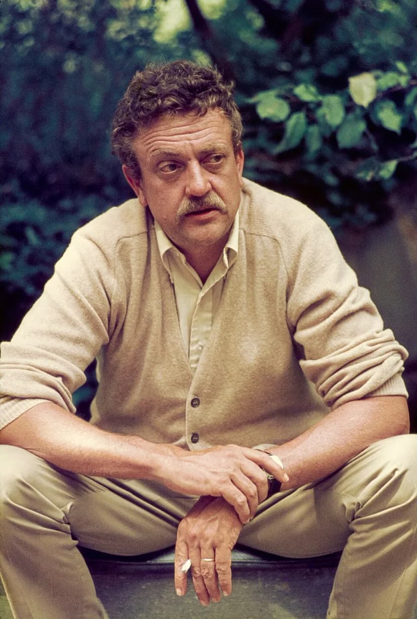 Fotografía de Kurt Vonnegut