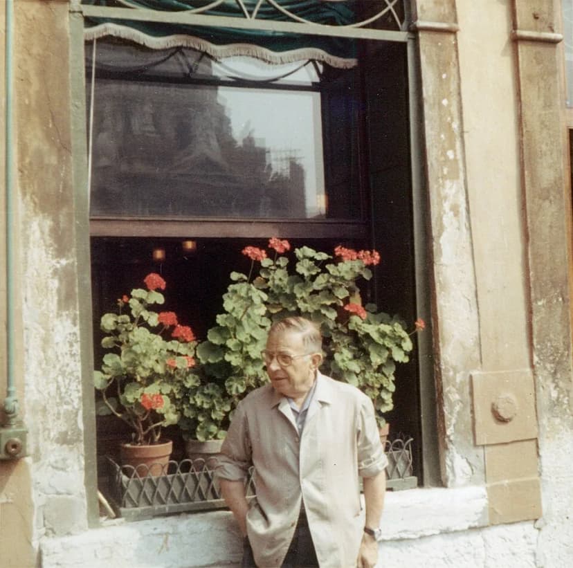 Fotografía de Jean-Paul Sartre