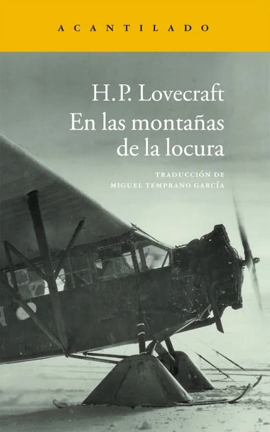 Portada — Acantilado (ISBN 9788416011001)