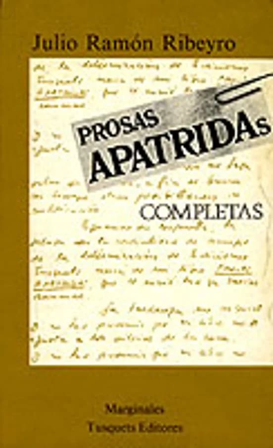 Portada — Tusquets Editores S.A. (ISBN 9788472230897)