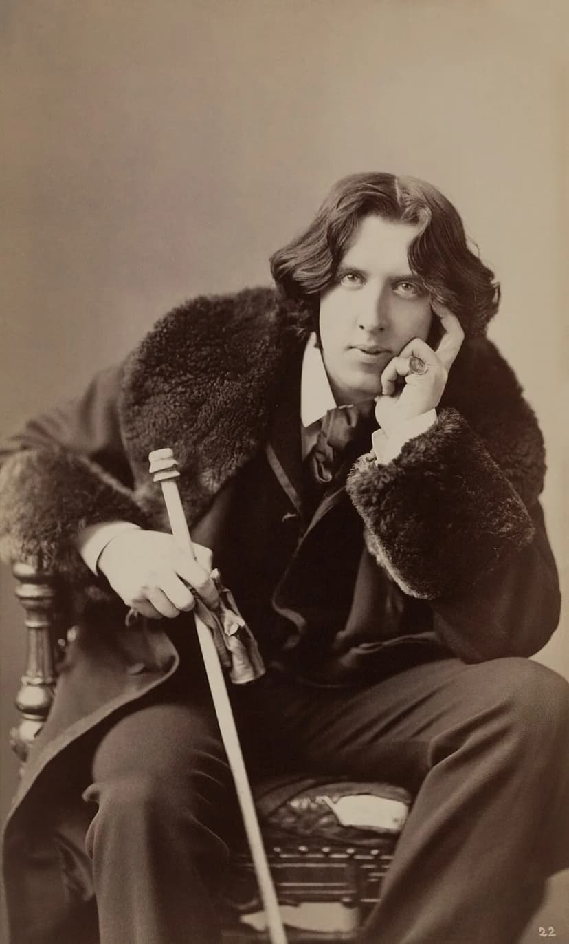 Fotografía de Oscar Wilde
