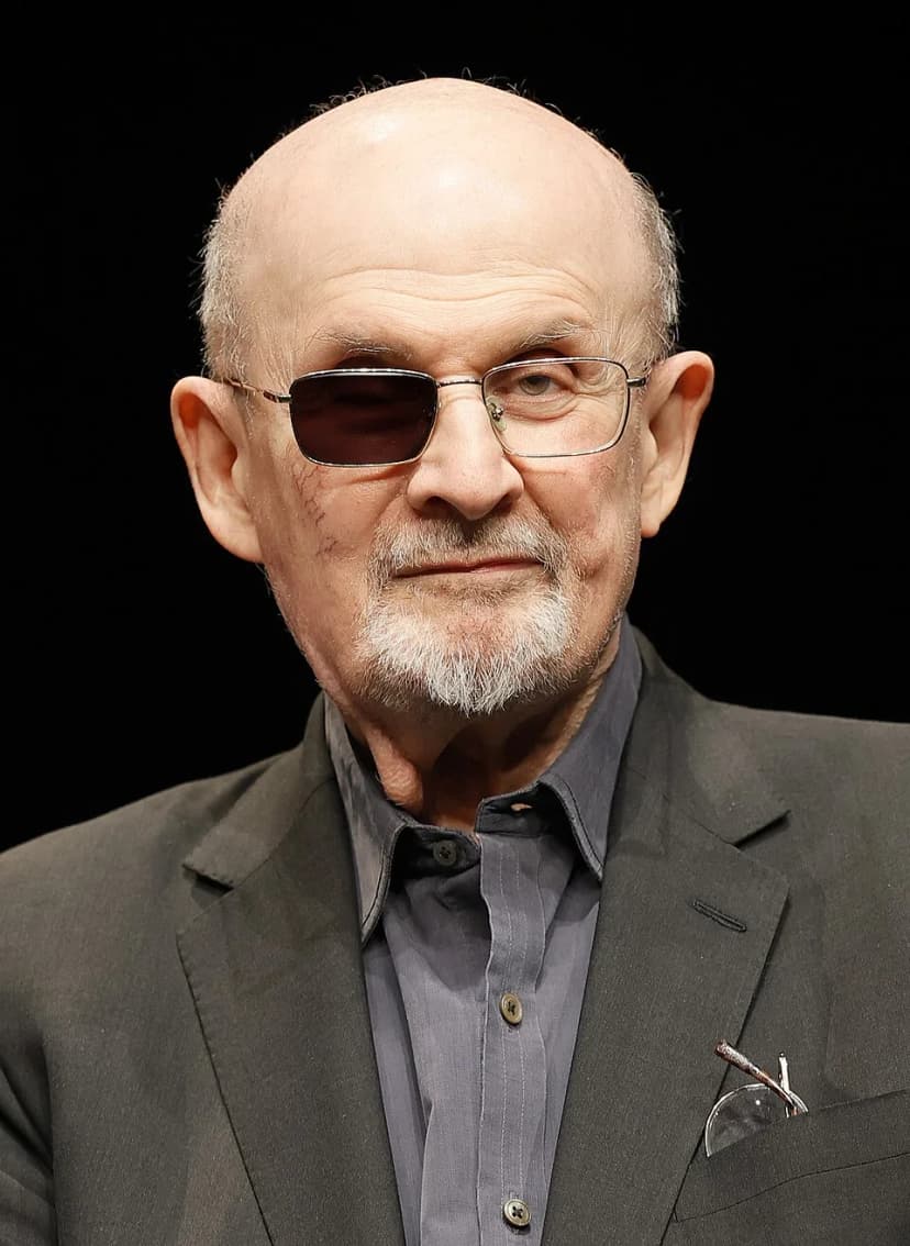 Fotografía de Salman Rushdie