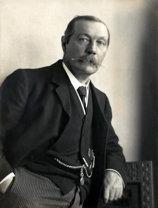 Fotografía de Arthur Conan Doyle