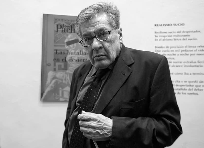 Fotografía de José Emilio Pacheco