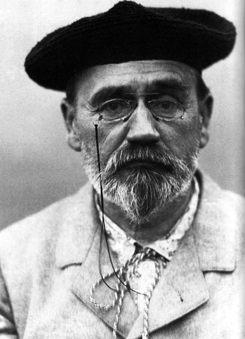 Fotografía de Émile Zola