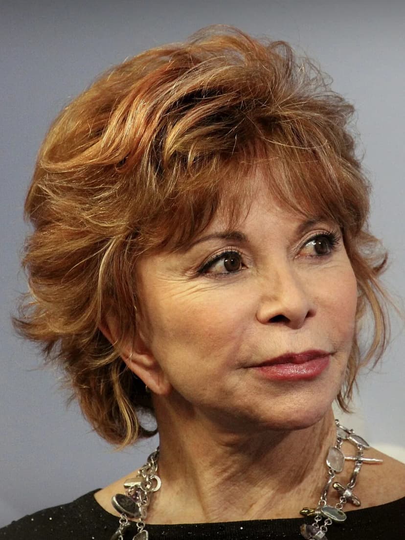 Fotografía de Isabel Allende
