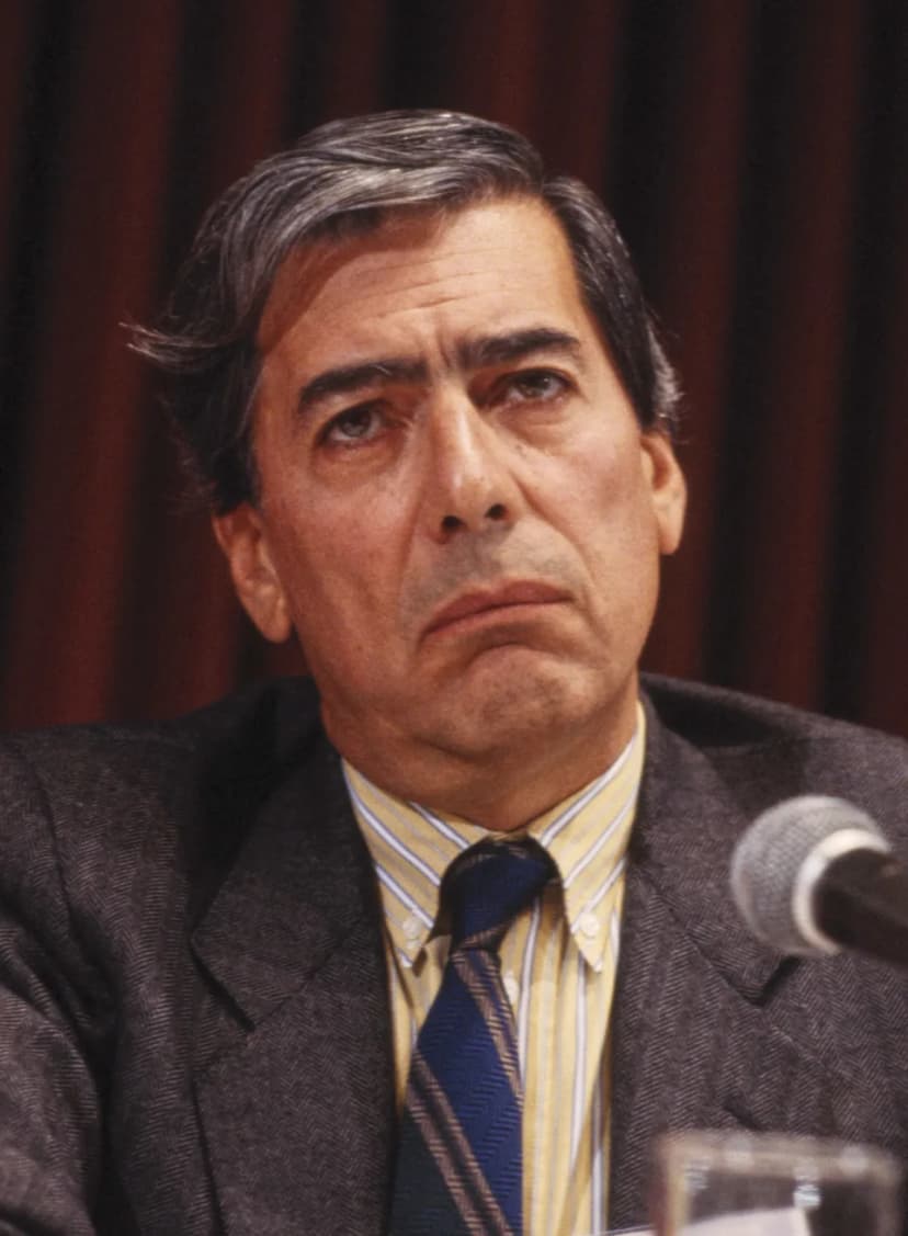 Fotografía de Mario Vargas Llosa