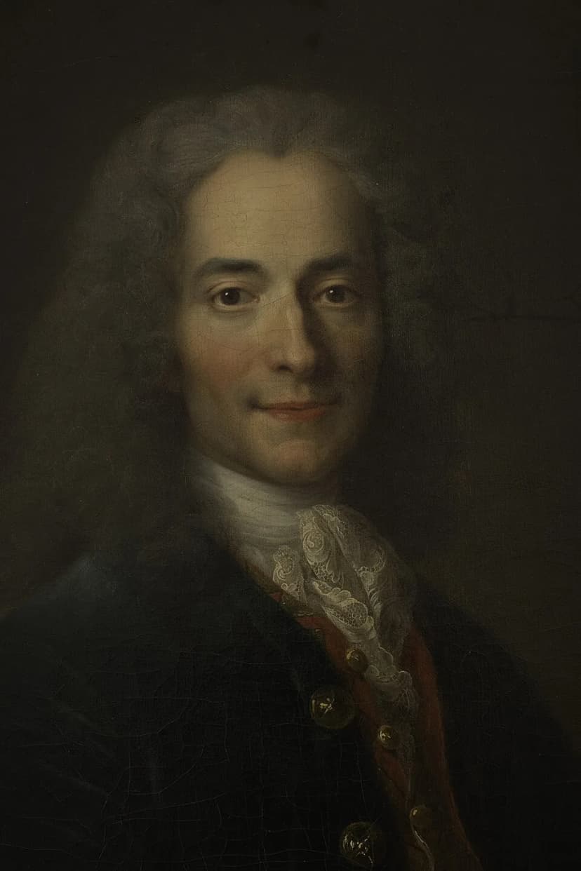 Fotografía de Voltaire