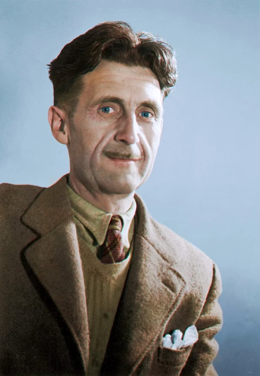 Fotografía de George Orwell